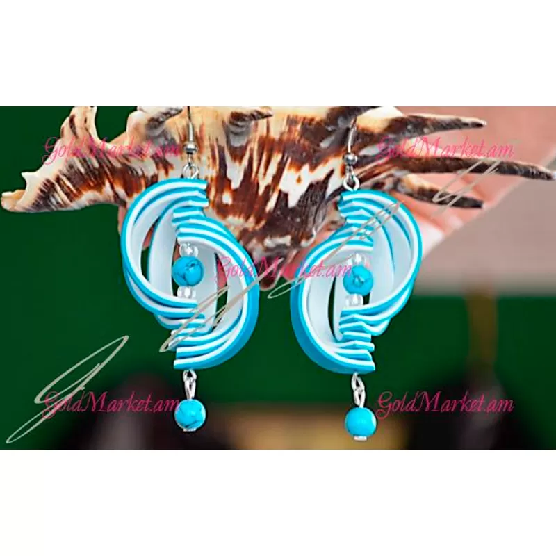 Abstract earrings