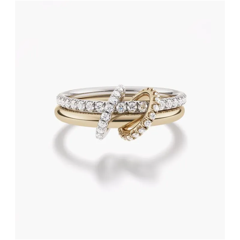 ոսկյա մատանի քարերով